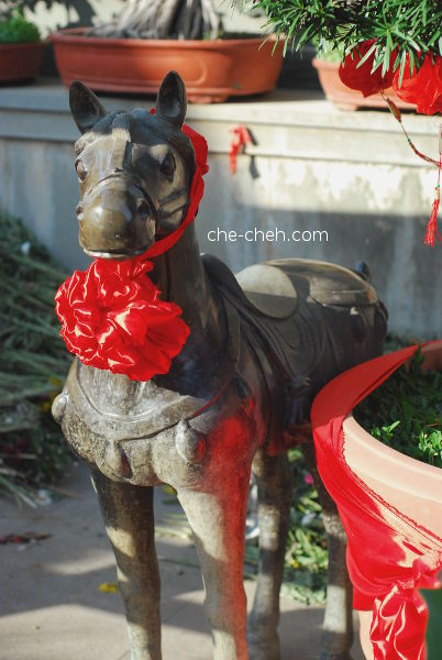 Horse Bronze Statue @ Kuan Yin Temple, Klang